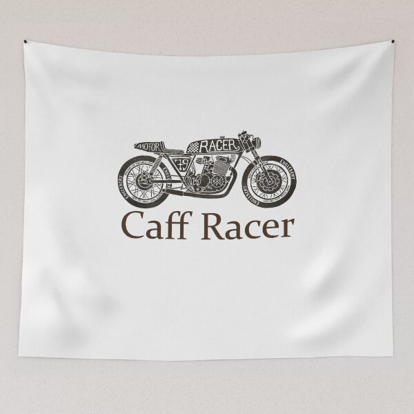 Item preview, Caff Racer Motorcycle designed and sold by NiceShirtY.
