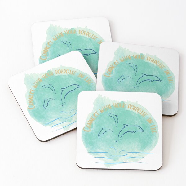 Item preview, Connect with your Porpoise in Life designed and sold by MaxnGeorge.