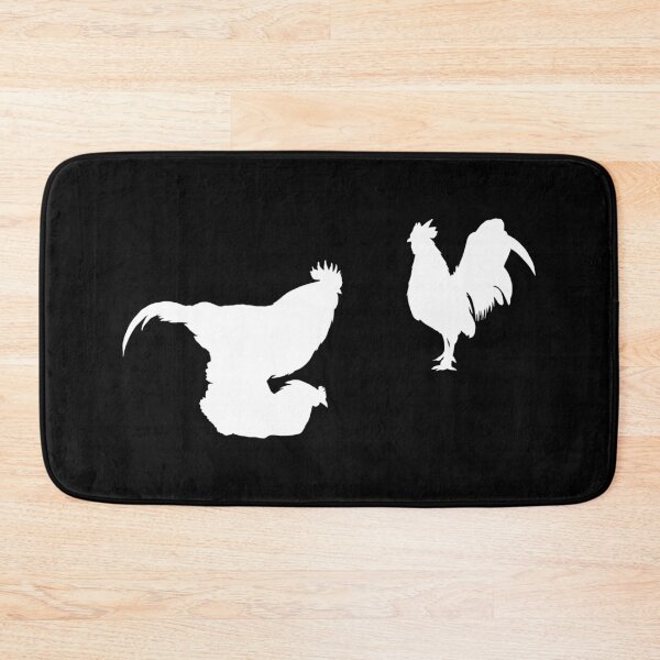 Item preview, Silhouette Rooster Humping Hen Funny Farm Animals  designed and sold by YomeHayin.