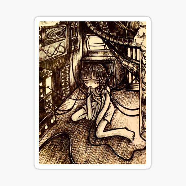 Serial Experiments Lain Stickers Redbubble 7930