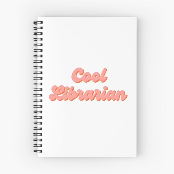 Item preview, Retro Cool Librarian Design in Pink & Orange  designed and sold by WildeandCo.