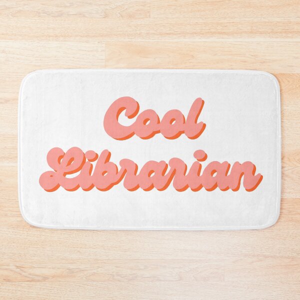 Item preview, Retro Cool Librarian Design in Pink & Orange  designed and sold by WildeandCo.