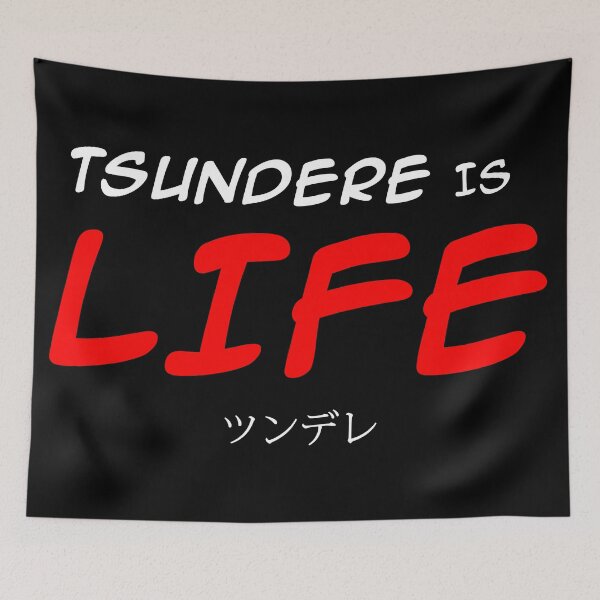 Item preview, tsundere is life designed and sold by lonelyweebshop.