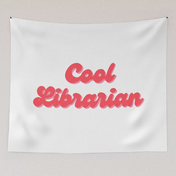 Item preview, Retro Cool Librarian Design in Hot Pink  designed and sold by WildeandCo.