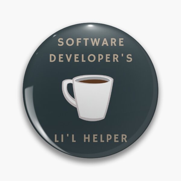 Item preview, Software Developer's Little Helper - Coffee designed and sold by GoalsWithSoul.