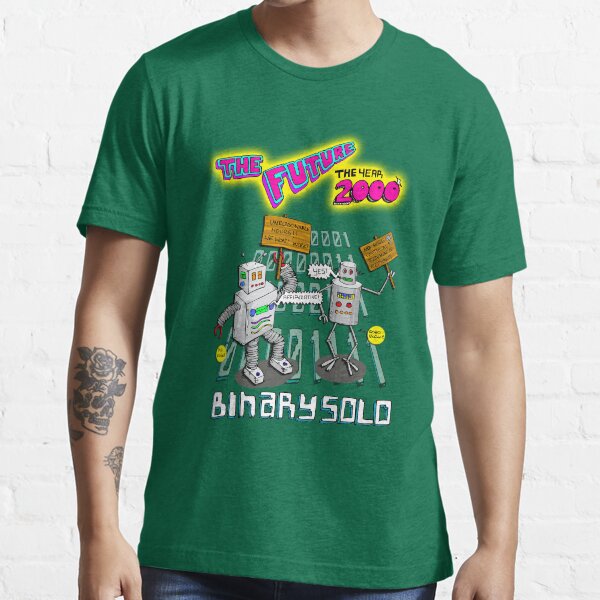 Flight of the Conchords - Binary Solo - Robots 2 Essential T-Shirt