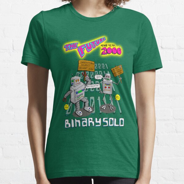 Flight of the Conchords - Binary Solo - Robots 2 Essential T-Shirt