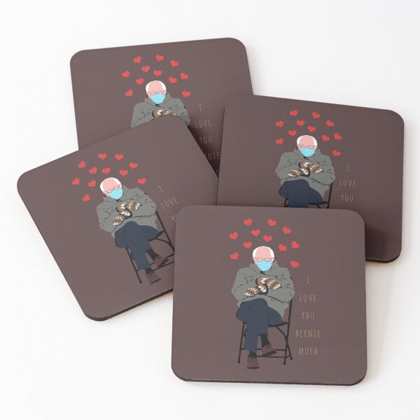 Item preview, Bernie Sanders Inauguration Mittens Funny Valentines Day  designed and sold by mythandframe.