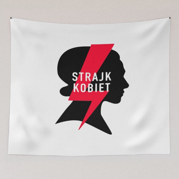 Item preview, Strajk Kobiet Woman white designed and sold by oxoxoxo.