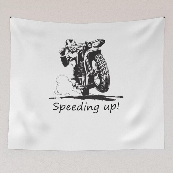Item preview, Speeding Up old bike designed and sold by NiceShirtY.