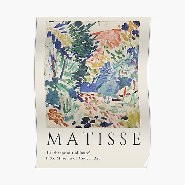 illustration flower - landscape Poster