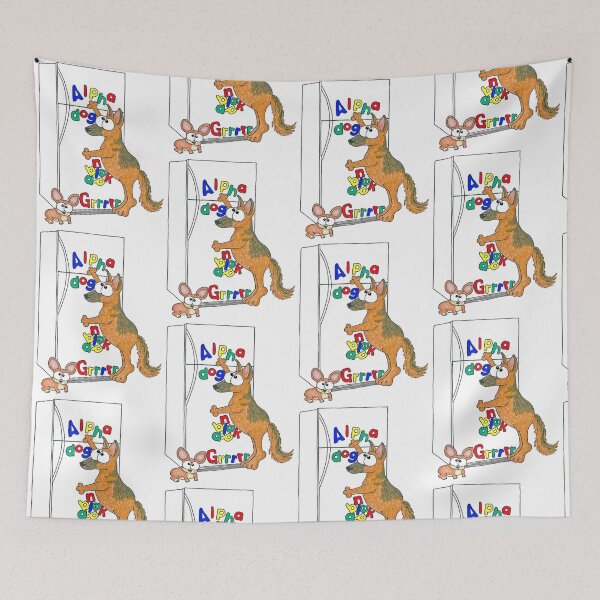Item preview, Alpha Dog Cute Dogs designed and sold by Belknap.