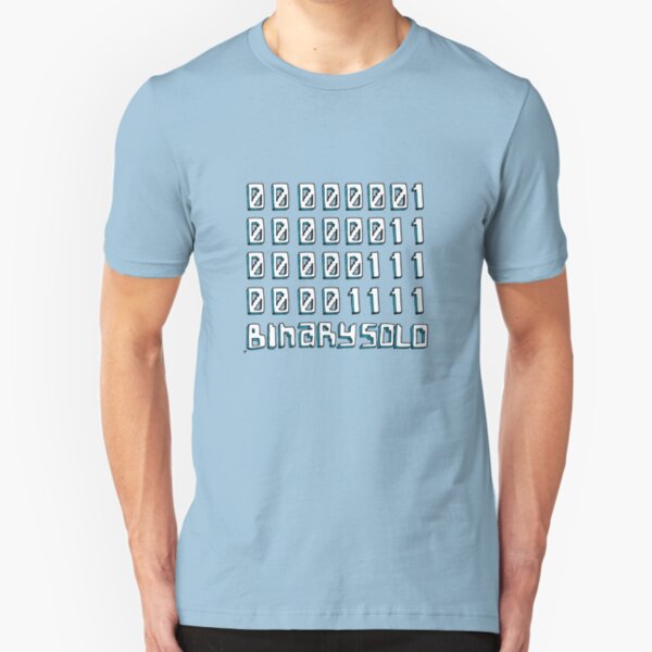 The Flight of the Conchords - Binary Solo - Robots Slim Fit T-Shirt