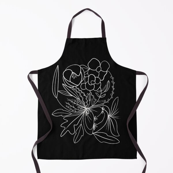 Item preview, Floral Line Art IV designed and sold by wallflowerbee.