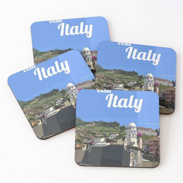 Item preview, Visit Italy Vernazza Travel Poster designed and sold by mckinnon stewart.