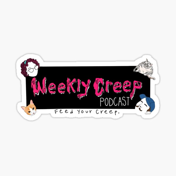 Weekly Creep Long Logo Sticker