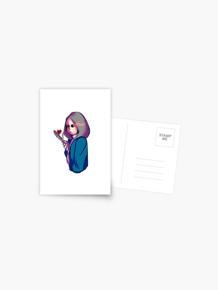 killer sans cute  Postcard for Sale by alam1212