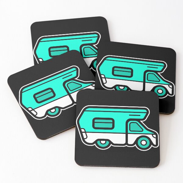 Item preview, RV Camper Road Trip Sticker designed and sold by Six Deers.