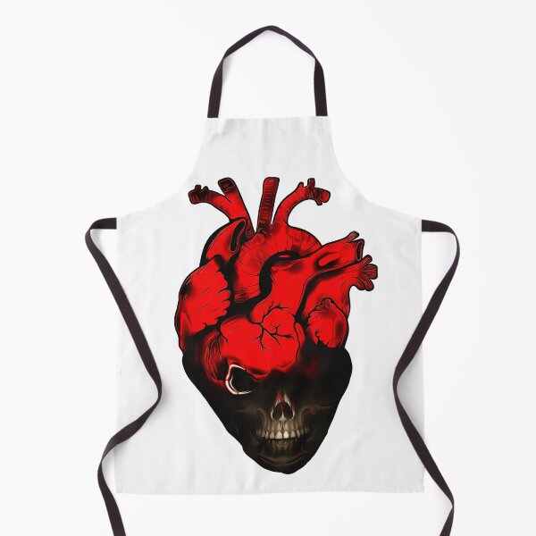 Item preview, dark skull heart designed and sold by MXanwar.