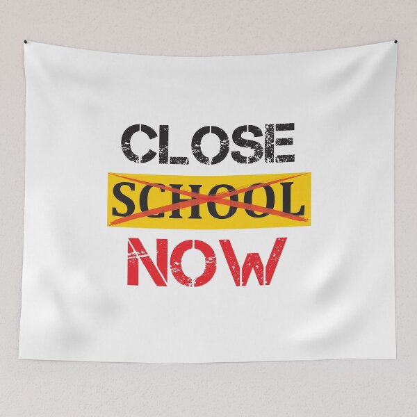 Item preview, Close School Now Classic T-shirt  designed and sold by Achrafilla1.
