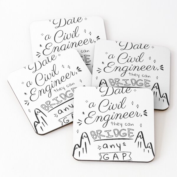 Item preview, Date a Civil Engineer designed and sold by SayWhatDesigns.