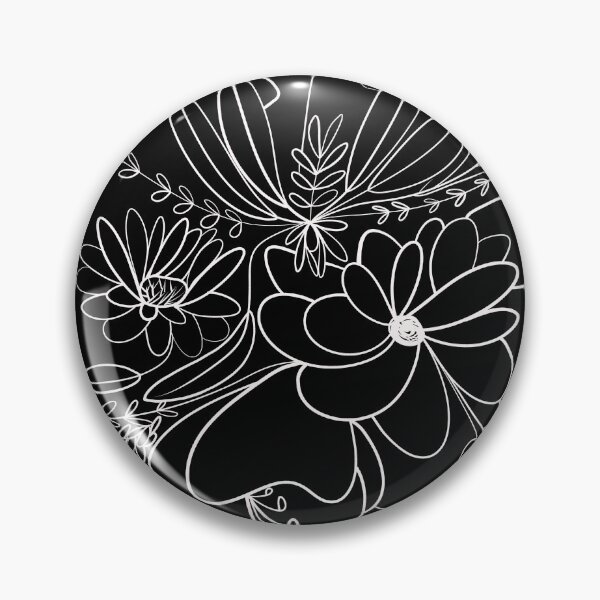 Item preview, Floral Line Art VII designed and sold by wallflowerbee.