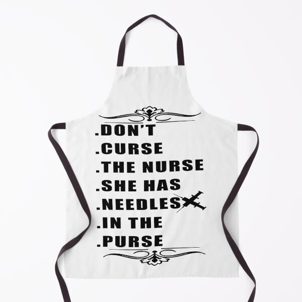 Item preview, curse the nurse merch (black) designed and sold by med-leghdaich.