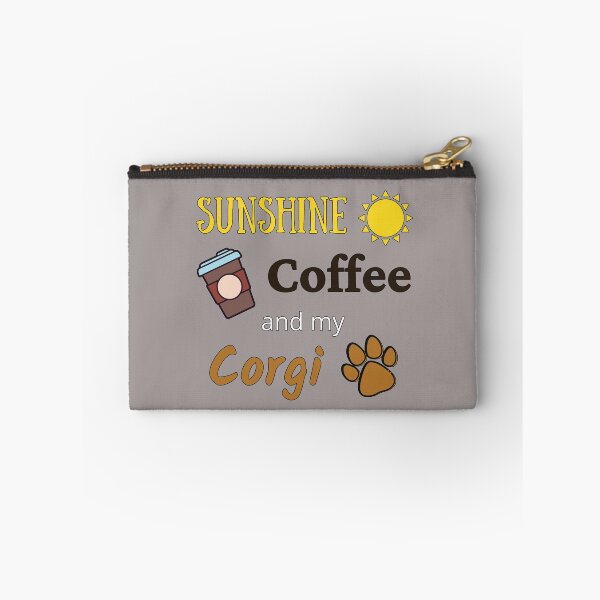 Item preview, Sunshine Coffee and my Corgi designed and sold by TommysShop.