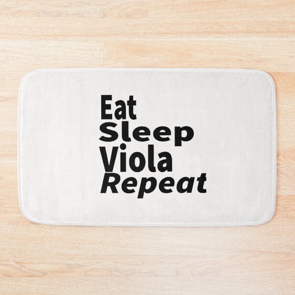 Item preview, Eat Sleep Viola Repeat Sticker Stiker designed and sold by shopcup.