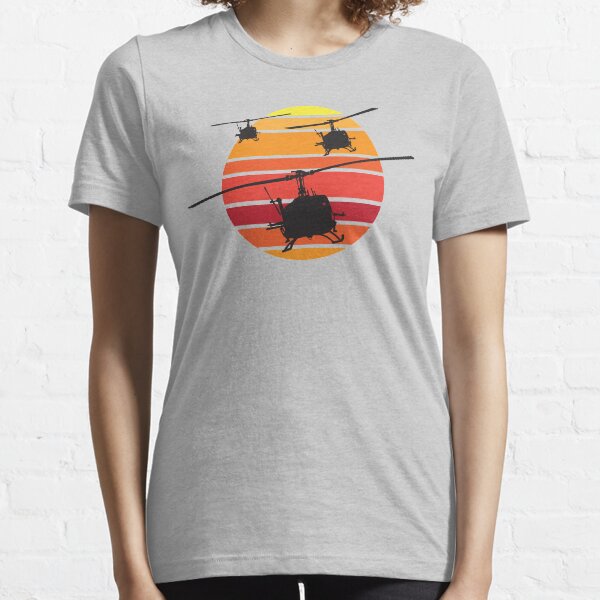 UH-1 Huey Helicopter : Essential T-Shirt