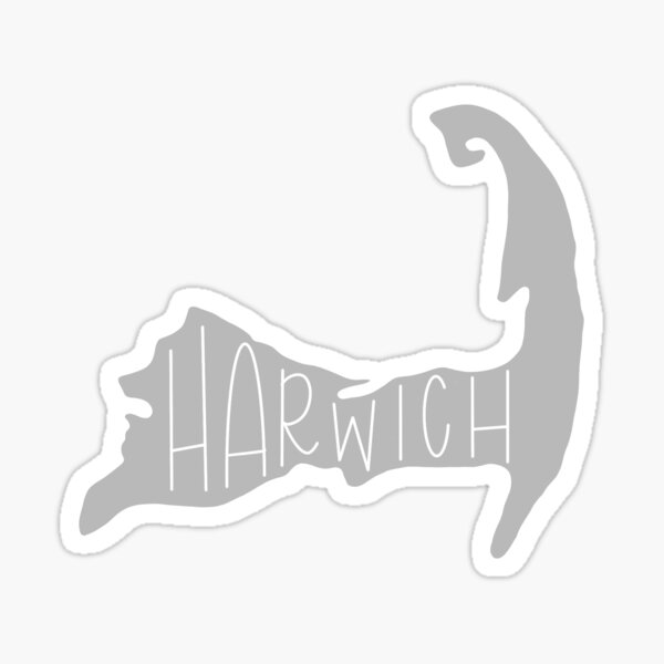 "Harwich design" Sticker by LMEStickers Redbubble