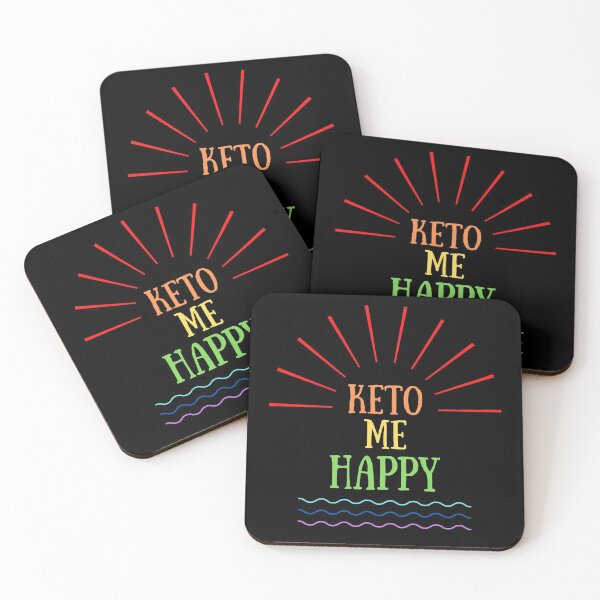 Item preview, KETO ME HAPPY  (rainbow) designed and sold by Le Plus Three.