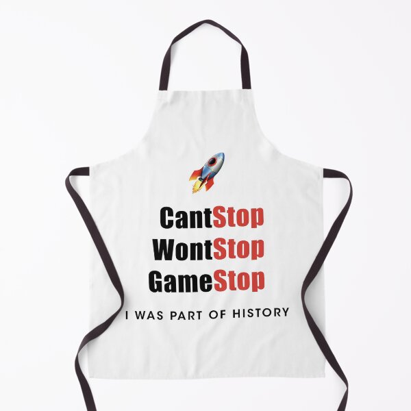 Item preview, Cant stop Wont stop Game Stop GME | Gamestop I was part of history designed and sold by designdot.