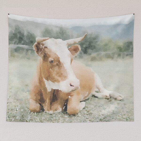 Item preview, Bull Laying Down designed and sold by LINARAandCO.