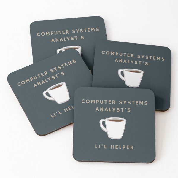 Item preview, Computer System's Analyst's Little Helper - Coffee designed and sold by GoalsWithSoul.