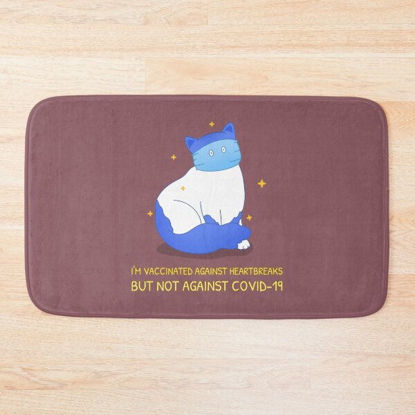 Item preview, I'm vaccincated agaisnt heartbreaks. designed and sold by Sansiri.