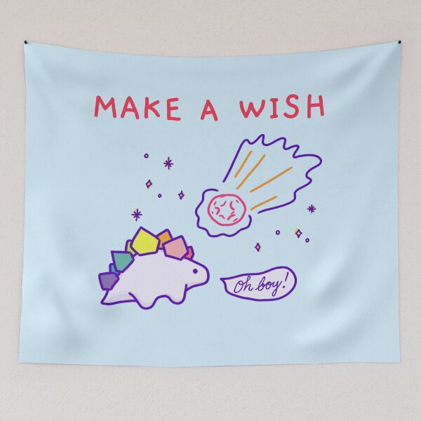 Item preview, You better make a wish designed and sold by Dinosaursonacid.