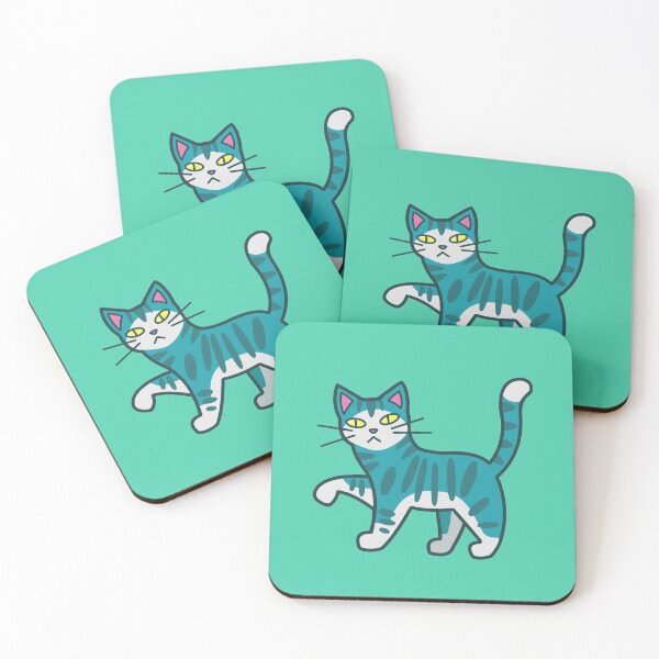 Item preview, blue kitty  designed and sold by PrickleCat.