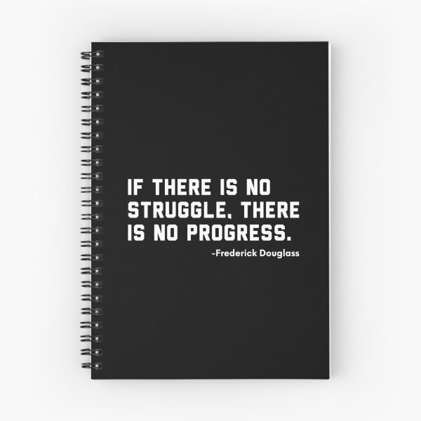 Item preview, If There is No Struggle, There is No Progress - Frederick Douglass designed and sold by ShowMePrints.