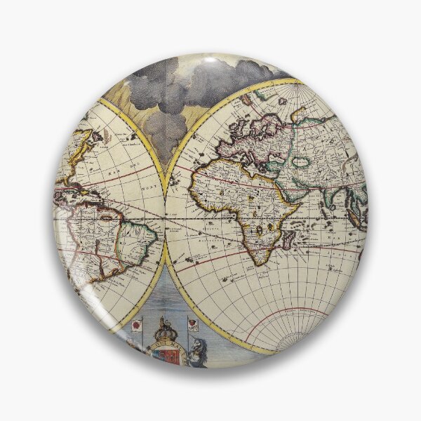 Item preview, Old Map of the World designed and sold by Element85.