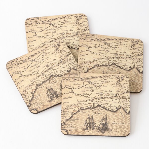 Item preview, Old Map of Strait of Gibraltar designed and sold by Element85.