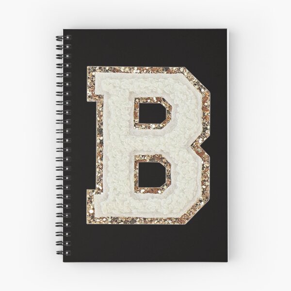 Item preview, B - Blanc Glitter Varsity Letter Patches designed and sold by Monograms Ultd.