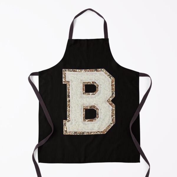 Item preview, B - Blanc Glitter Varsity Letter Patches designed and sold by Monograms Ultd.