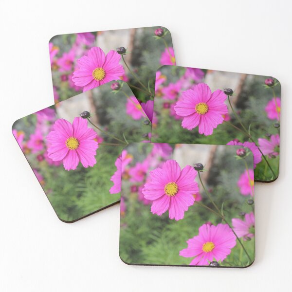 Artikelvorschau, Pink Kosmos Blumen entworfen und verkauft von SweepingShadows.