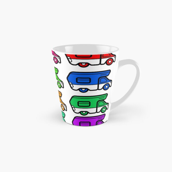 Vista previa del artículo con la obra «Patrón de RV colorido», diseñado y vendido por Six Deers.
