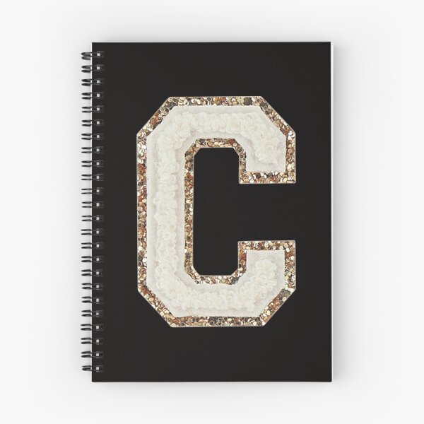 Item preview, C - Blanc Glitter Varsity Letter Patches designed and sold by Monograms Ultd.