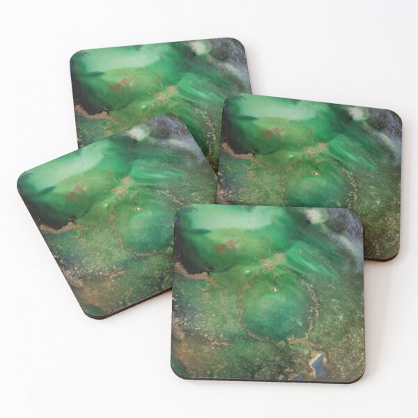 Item preview, Golden Green Galaxy designed and sold by JupiterAvian.