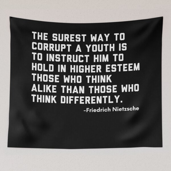 Item preview, Think Differently designed and sold by ShowMePrints.