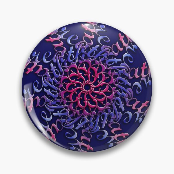 Item preview, Just Breathe Typography Mandala in Color designed and sold by SonoSonoStudio.