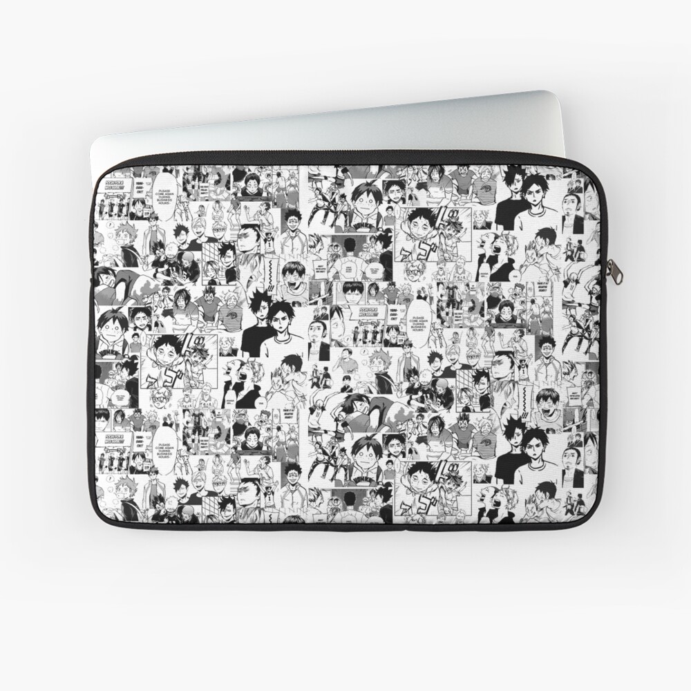Haikyuu!! - Manga Collage Laptop Sleeve
